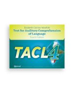 (TACL-4) Test for Auditory Comprehension of Language, Fourth Edition