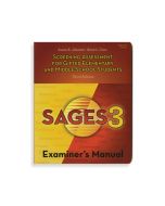 (SAGES-3) Screening Assessment for Gifted Elementary and Middle School Students-Third Edition