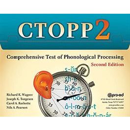(CTOPP-2) Comprehensive Test of Phonological Processing