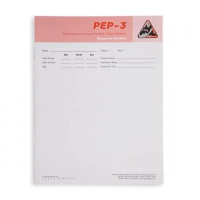 PEP-3) Psychoeducational Profile, Third Edition