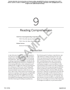 Chapter 9: Dyslexia Interventions and Recommendations: A Companion Guide