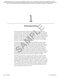 OPUS Manual Chapter 1