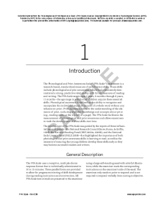 PPA Scale Manual Chapter 1