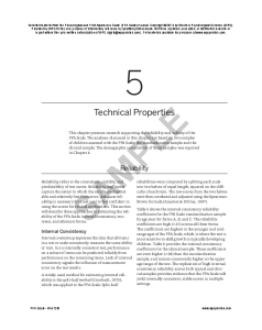 PPA Scale Manual Chapter 5