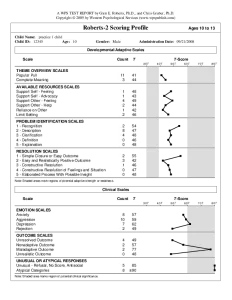 Roberts-2 Test Report