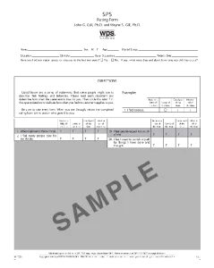 SPS Test Form