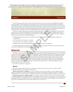 ADOS-2 Manual Chapter 1