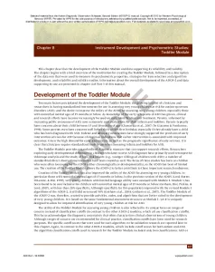 ADOS-2 Manual Chapter 8